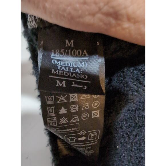 All Saints Asteroid Zip Funnel Neck Sweater Black Size M Men's - Picture 12 of 16